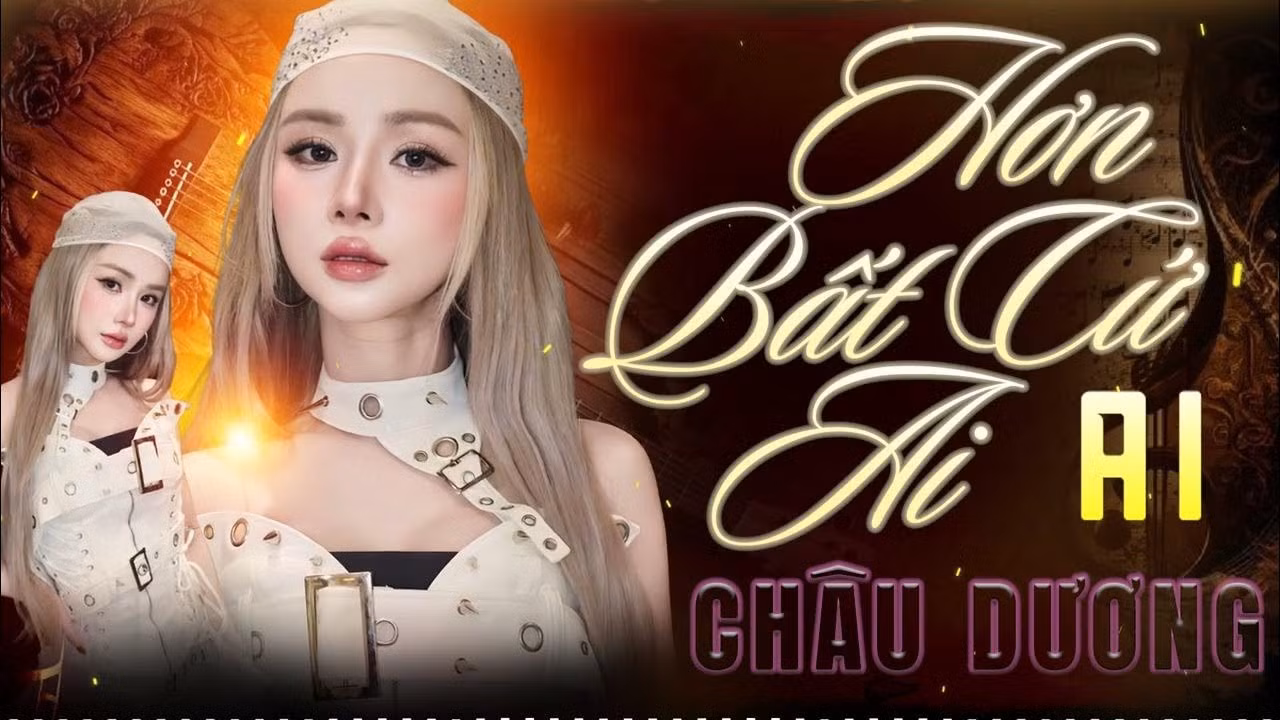 AI phối lại loạt bài hit theo phong cách rock. Ảnh: Chụp từ video