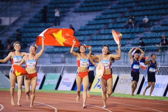 Các vận động viên nữ của thể thao Việt Nam được thêm những chế độ đặc thù theo quy định của Nhà nước. Ảnh: Minh Dân