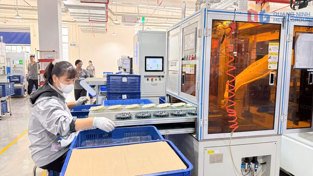 Sản xuất tại Công ty TNHH Solex High-Tech Industries (Việt Nam), Khu công nghiệp Bắc Tiền Phong, phường Liên Hoà.