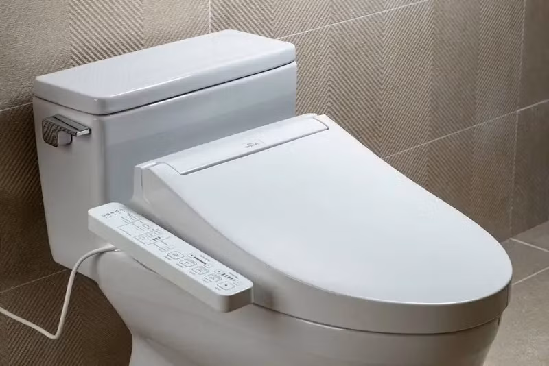Bồn cầu kết hợp nắp rửa điện tử TOTO Washlet