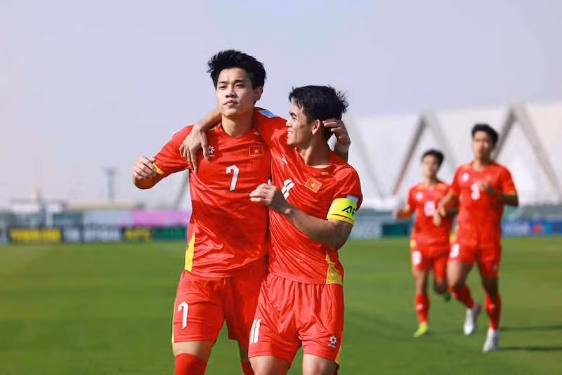 U23 Việt Nam có chiến thắng thuyết phục trước U23 Jordan. Ảnh: AFC