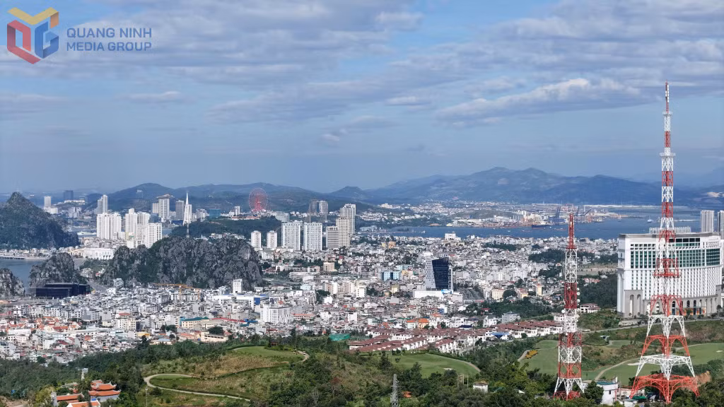 Một góc đô thị Quảng Ninh hôm nay. Ảnh: Hùng Sơn
