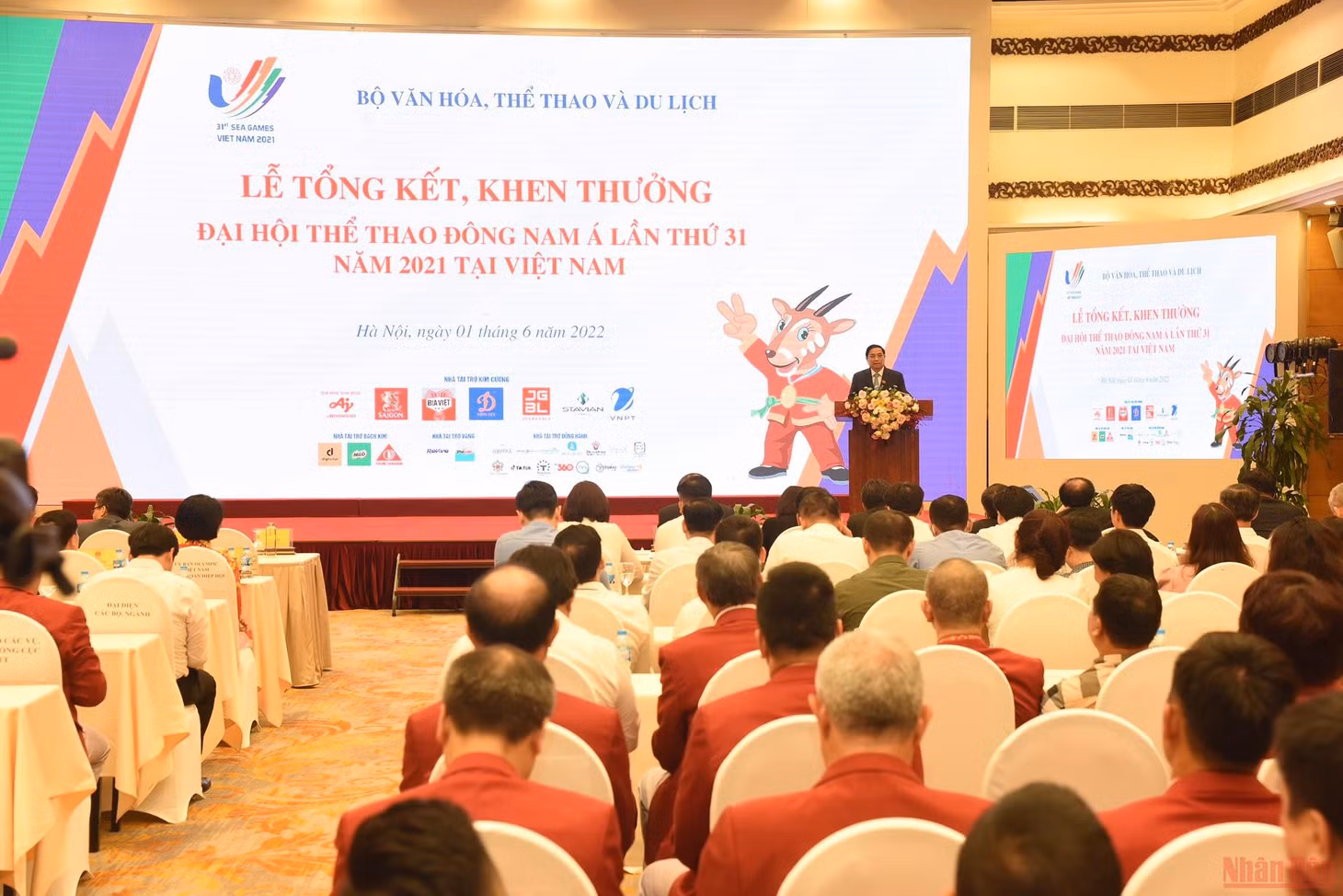 Toàn cảnh buổi lễ.