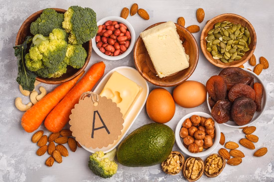 Bổ sung vitamin A từ thực phẩm tốt hơn là bổ sung qua thực phẩm chức năng.