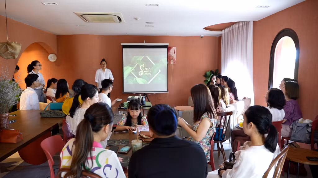 Buổi giới thiệu về Dự án hòa nhạc Green Passport Concert 2022 tại TP Hạ Long.