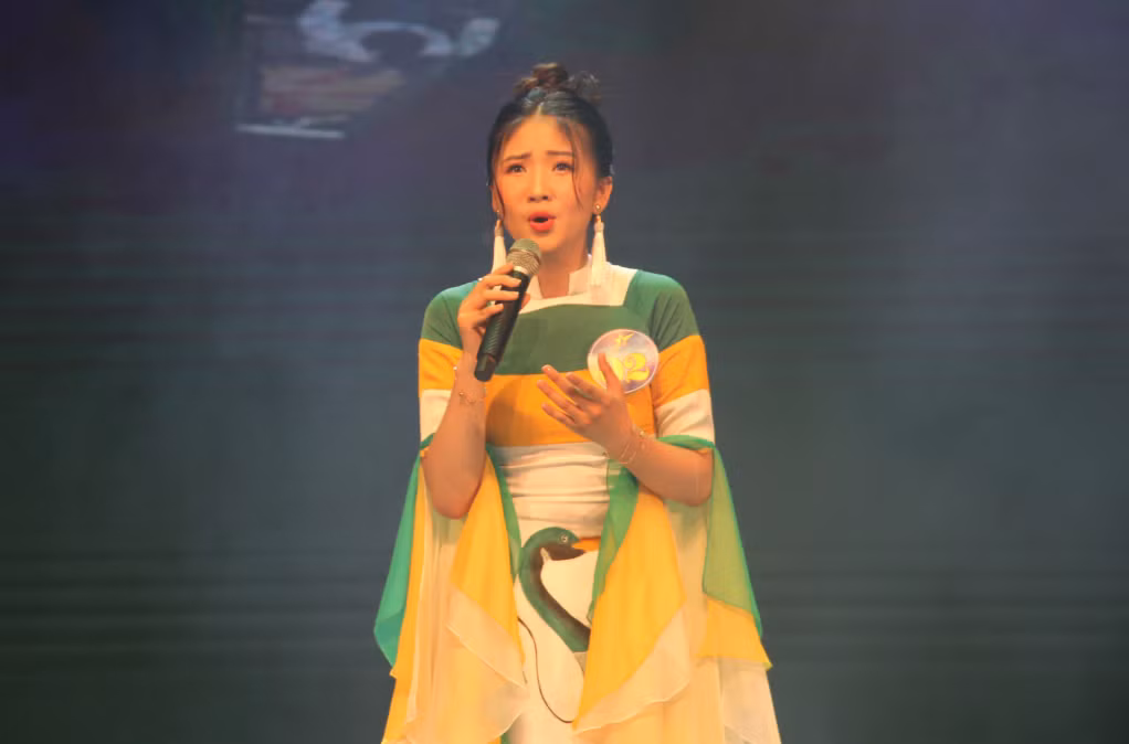 Thí sinh Mai Thu Hương (TP Vĩnh Yên, Vĩnh Phúc).