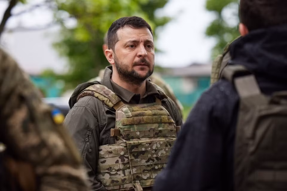 Tổng thống Ukraine Volodymyr Zelensky. Ảnh: inyarwanda.com