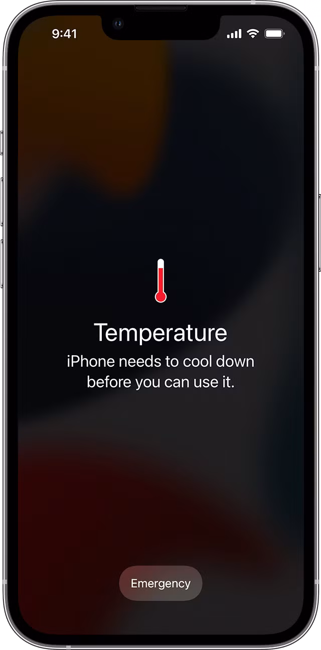 Những 'sai lầm tai hại' khi sử dụng iPhone mà bạn nên tránh ảnh 3 ios15-iphone13-pro-iphone-temperature-alert