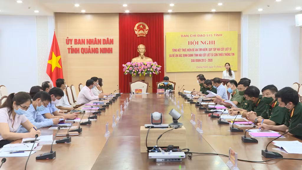 Đồng chí Nguyễn Thị Hạnh, Phó Chủ tịch UBND tỉnh, Trưởng Ban Chỉ đạo 515 tỉnh chỉ đạo hội nghị.