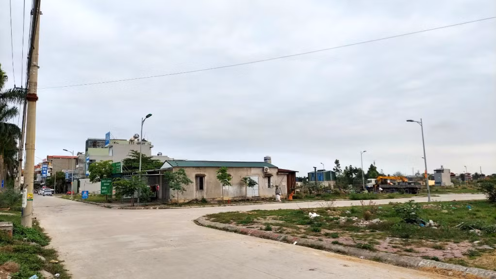 Một góc khu C, Khu đô thị và thương mại Cầu Sến, TP Uông Bí.