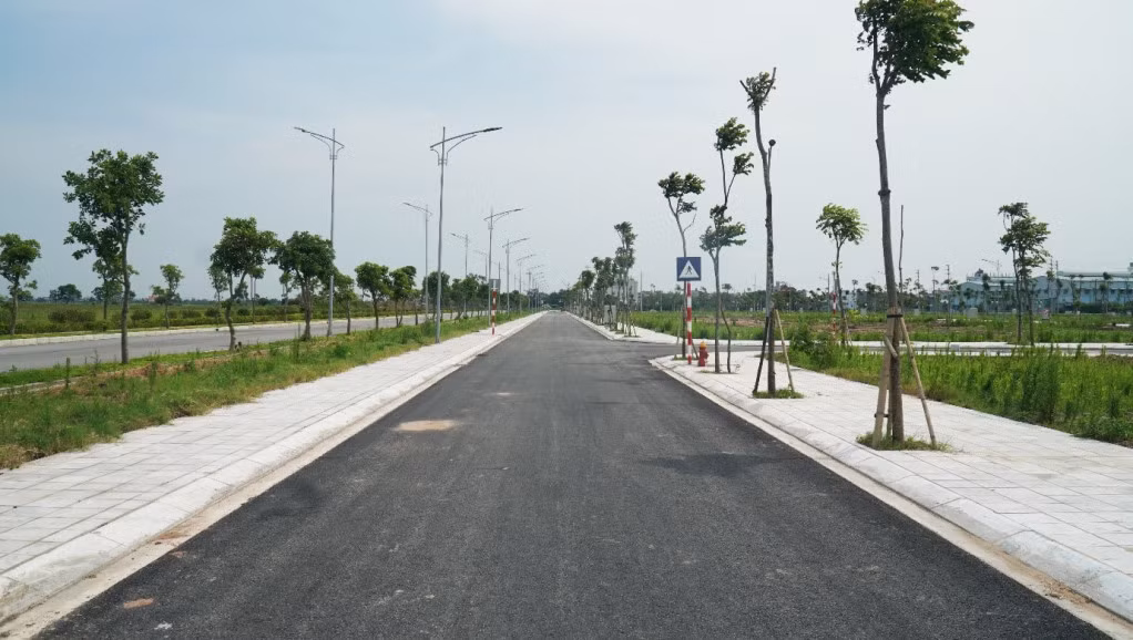 Hạ tầng hoàn thiện tại dự án.