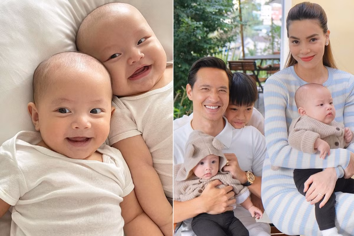 Gia đình hạnh phúc của Hồ Ngọc Hà và Kim Lý được nhiều người ngưỡng mộ. ẢNH: INSTAGRAM NV