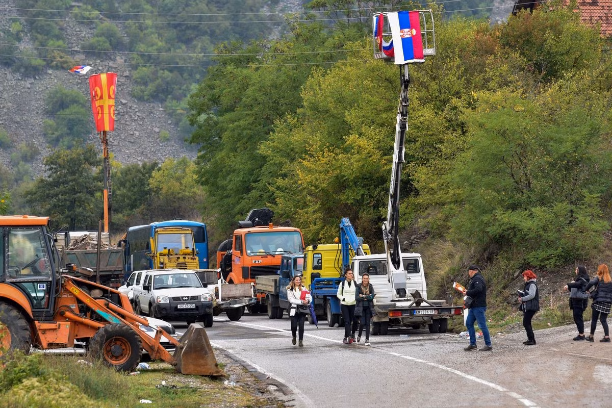 Tình hình biên giới Serbia-Kosovo vẫn còn căng thẳng. (Nguồn: Reuters)