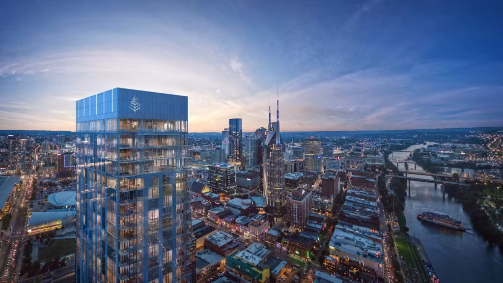 Mỗi căn penthouse tại dự án Four Seasons Nashville Private Residences có giá lên tới 25 triệu USD.