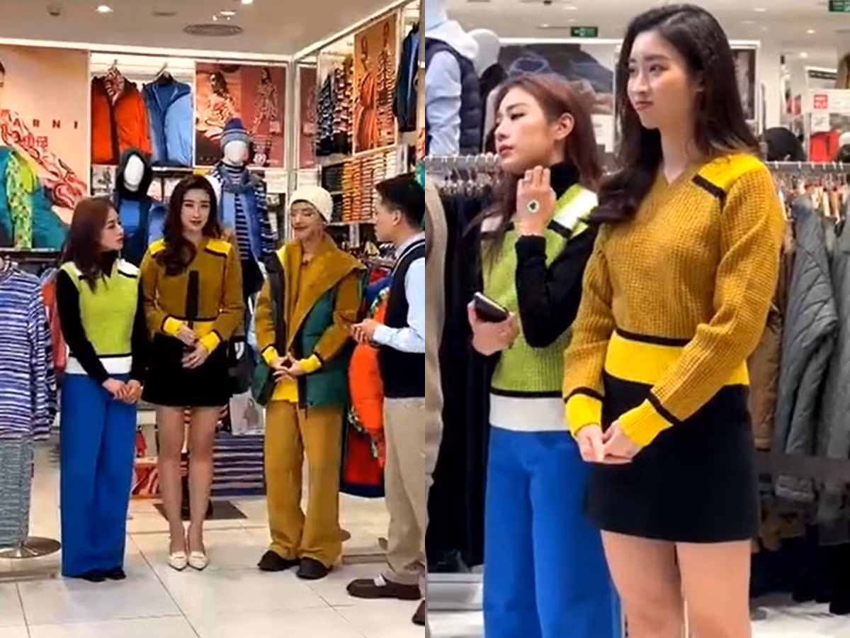 Đỗ Mỹ Linh lộ diện hậu tin đồn mang thai. Ảnh: Chụp màn hình