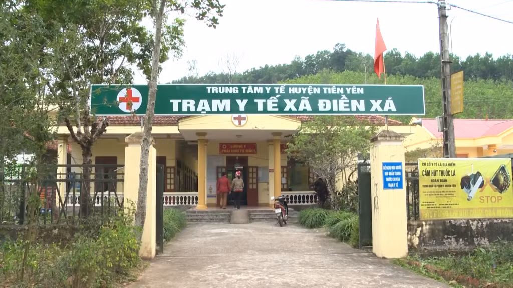 Trạm Y tế xã Điền Xá, huyện Tiên Yên.