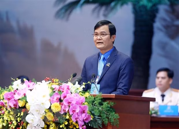 Ong Bui Quang Huy tai dac cu Bi thu thu Nhat Trung uong Doan hinh anh 1
