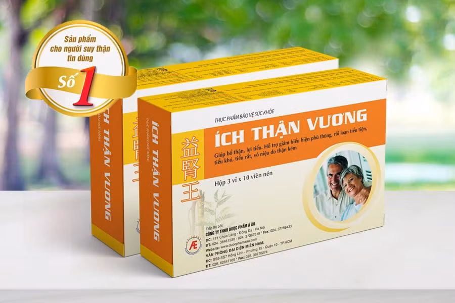 Ích Thận Vương là sản phẩm cho người suy thận được tin dùng.