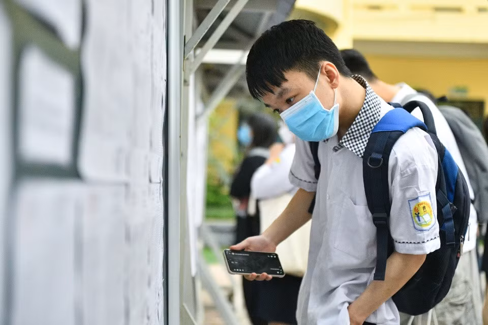 Thí sinh thuộc nhiều khu vực được hưởng chế độ ưu tiên trong tuyển sinh đại học. Ảnh: Thạch Thảo.