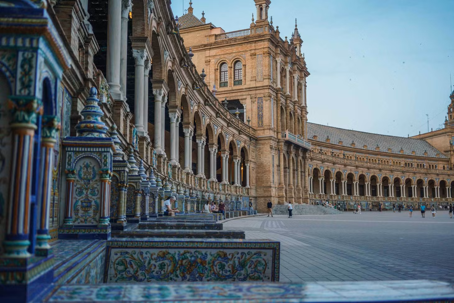 Quảng trường Plaza De Espana tại Seville. Ảnh: Đặng Đức Vinh