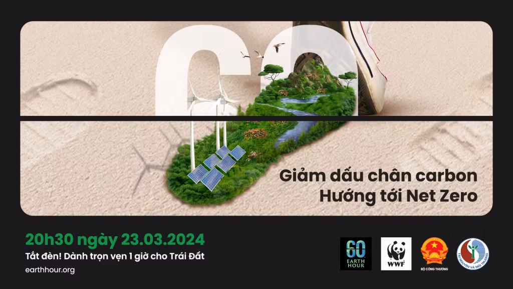 Việc tham gia “Giảm dấu chân carbon” đồng nghĩa với giảm phát thải, là một trong những yếu tố tiên quyết để hiện thực hóa mục tiêu phát thải ròng bằng 0 (Net Zero) vào năm 2050.