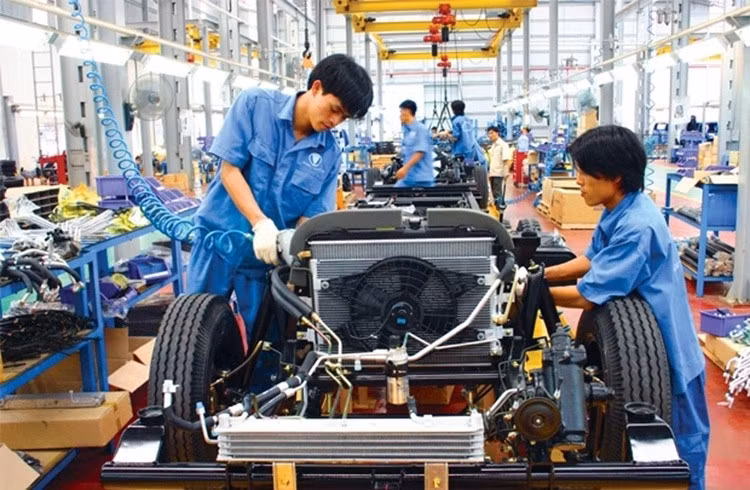 Công nghiệp ô tô là một trong những ngành cần tăng tỷ lệ nội địa hóa nhờ công nghiệp hỗ trợ