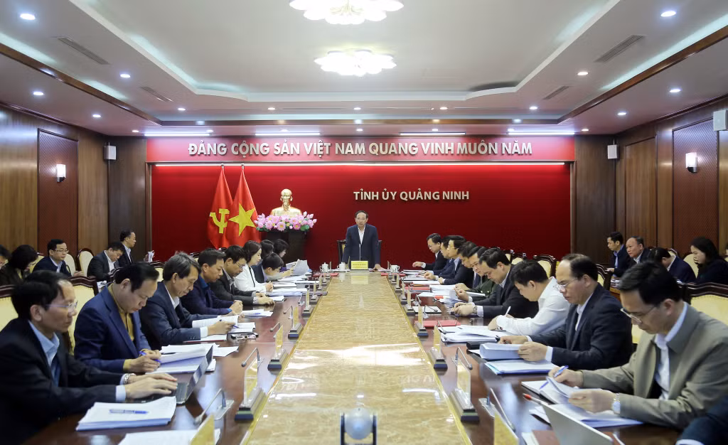 Hội nghị Ban Thường vụ Tỉnh ủy.
