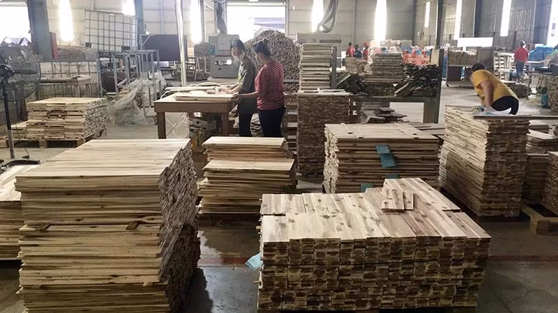Sản xuất gỗ rừng trồng xuất khẩu tại Công ty TNHH Hoàng Minh (Bình Dương).