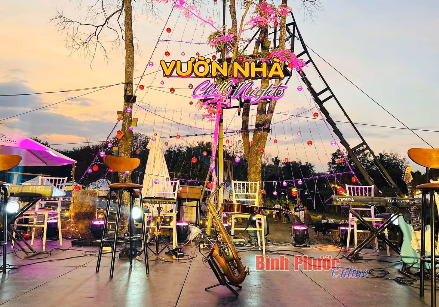 Một góc Vườn nhà Glamping &amp; Farm