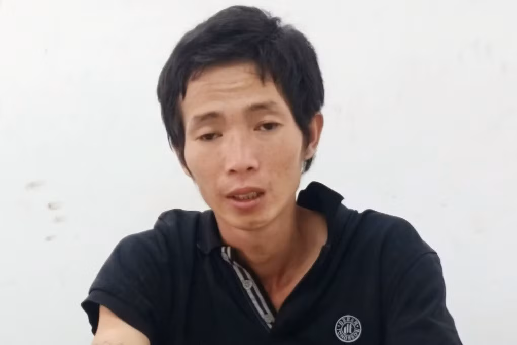 Vinh bị công an bắt giữ về hành vi Trộm cắp tài sản (Ảnh: Công an cung cấp).