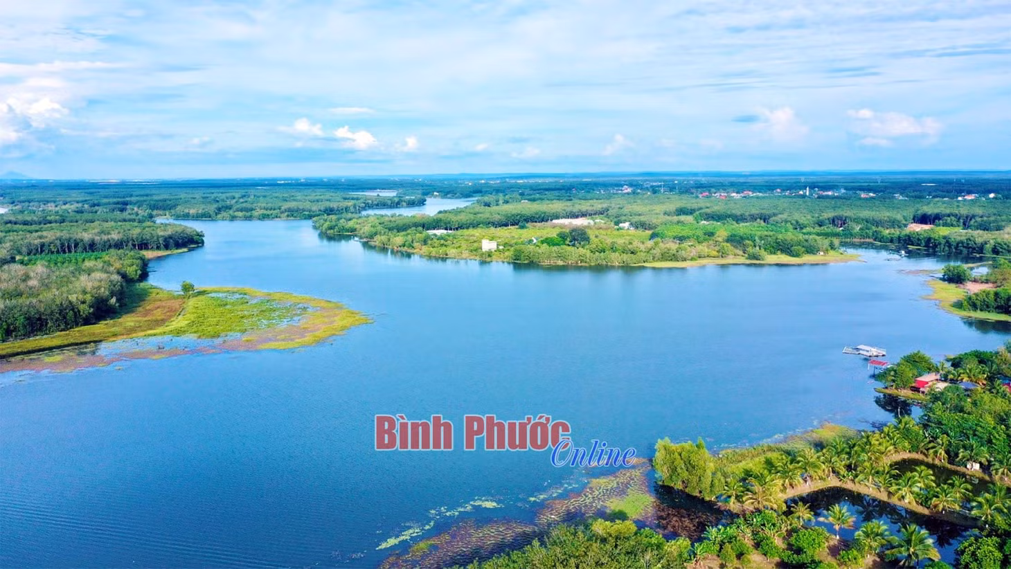 Hồ Suối Giai, huyện Đồng Phú - Ảnh: Phú Quý