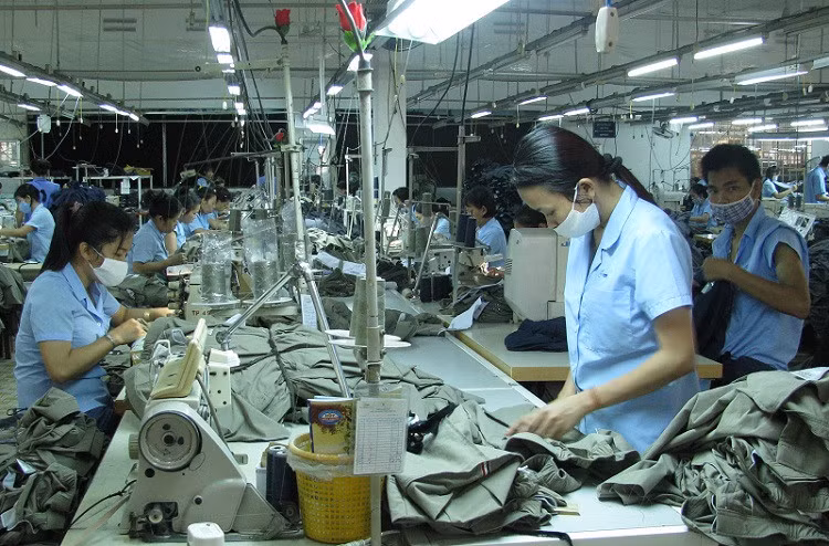 Một số lĩnh vực sử dụng nhiều lao động nữ.