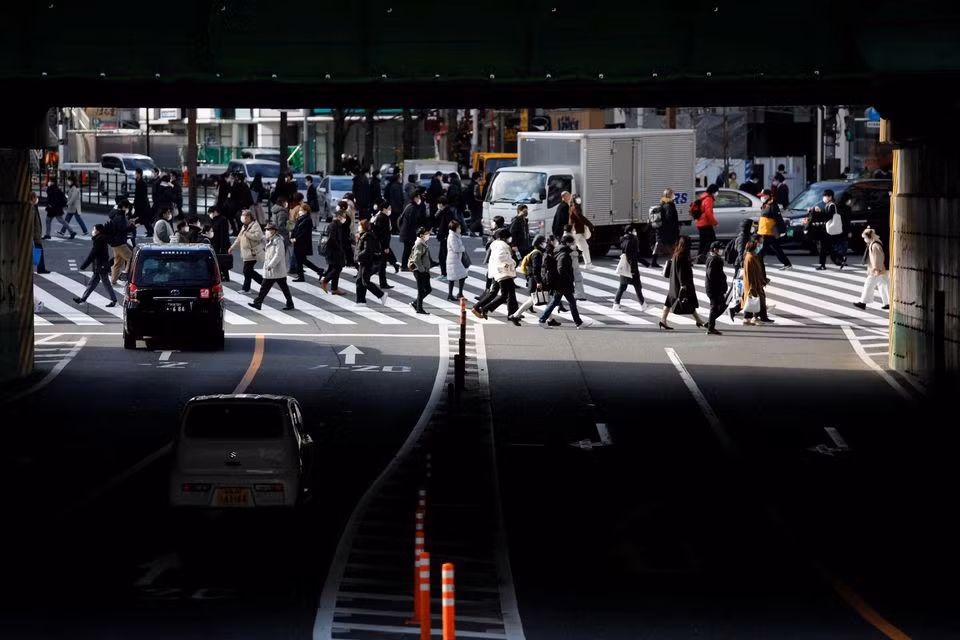 Một con phố ở Tokyo, Nhật Bản. Ảnh: Reuters