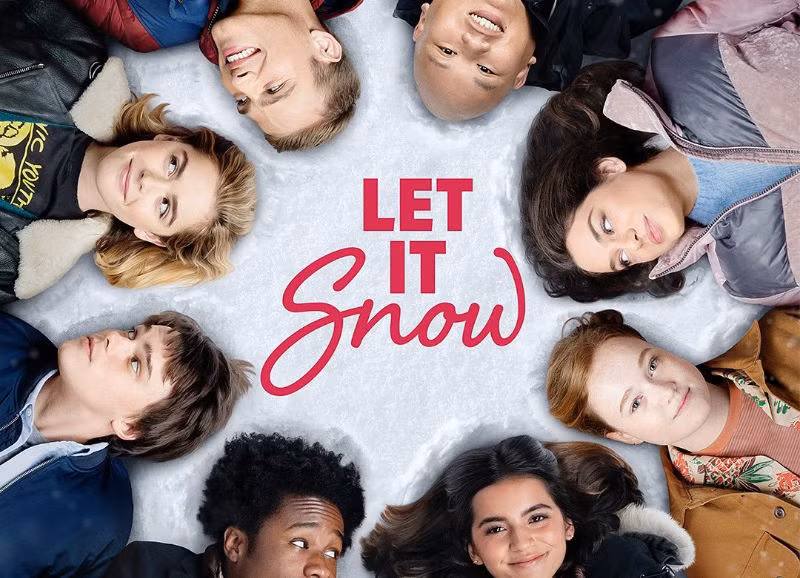 Tác phẩm Let it snow của John Green được chuyển thể thành phim, sẽ đến với bạn đọc Việt với tiêu đề Hãy để tuyết rơi. Ảnh: Happy Natran.