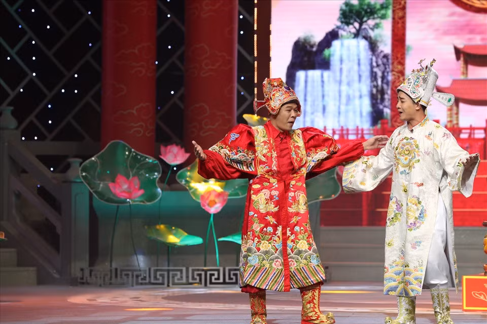 Hình ảnh của cặp đôi Nam Tào – Bắc Đẩu mới do Đỗ Duy Nam và Trung Ruồi thủ vai hứa hẹn sẽ mang đến làn gió mới vô cùng thú vị tới người xem. Ảnh: VFC