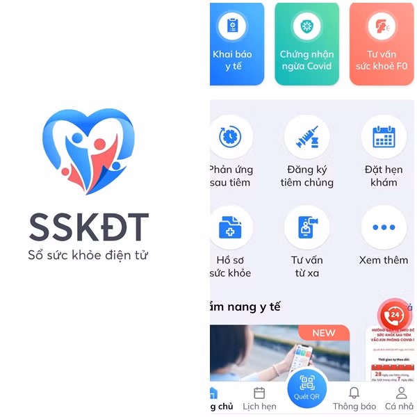 Sau khi khai báo tại trạm y tế, F0 điều trị tại nhà được hướng dẫn sử dụng ứng dụng "Sổ sức khỏe điện tử" trên điện thoại thông minh để được bác sĩ theo dõi tình trạng sức khoẻ, tư vấn, giải đáp trong quá trình cách ly điều trị.