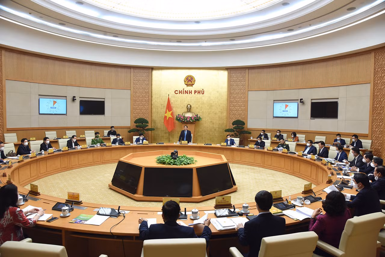Quang cảnh phiên họp.