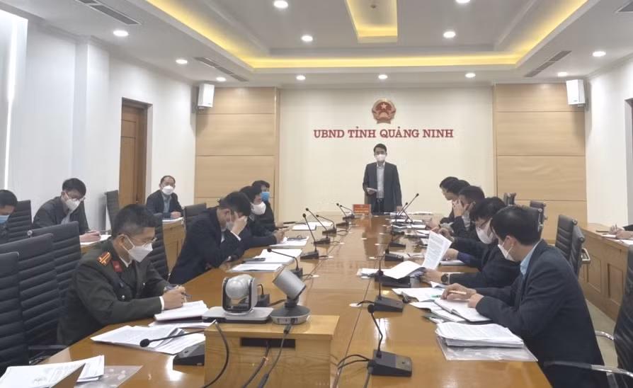 Quang cảnh buổi làm việc.