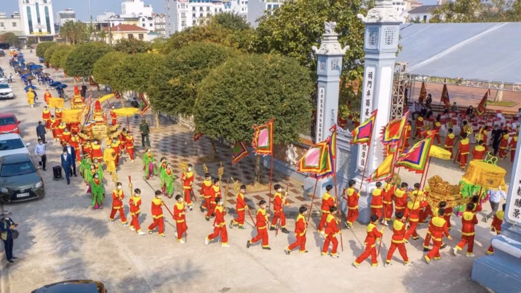 Khai hội Đền xã Tắc năm 2022.