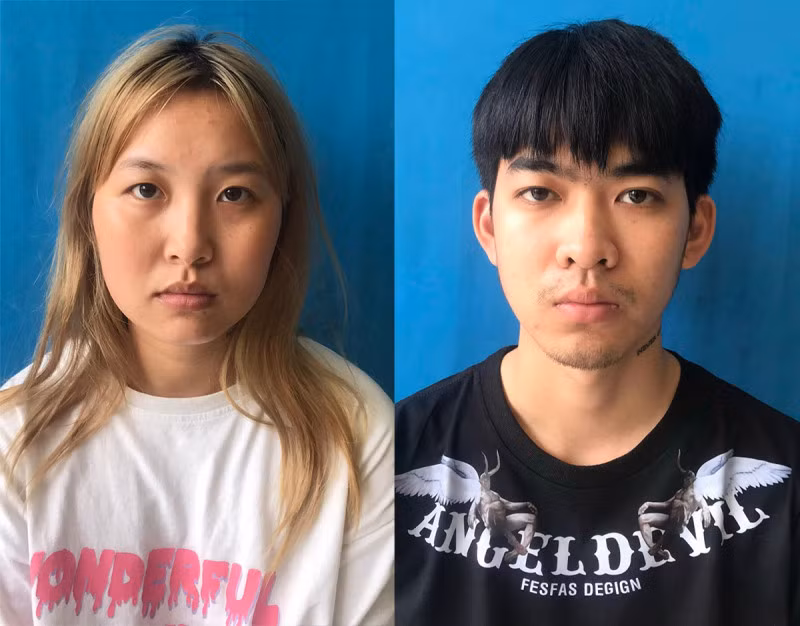 Ngô Thị Khánh Ly và Lê Văn Quốc.