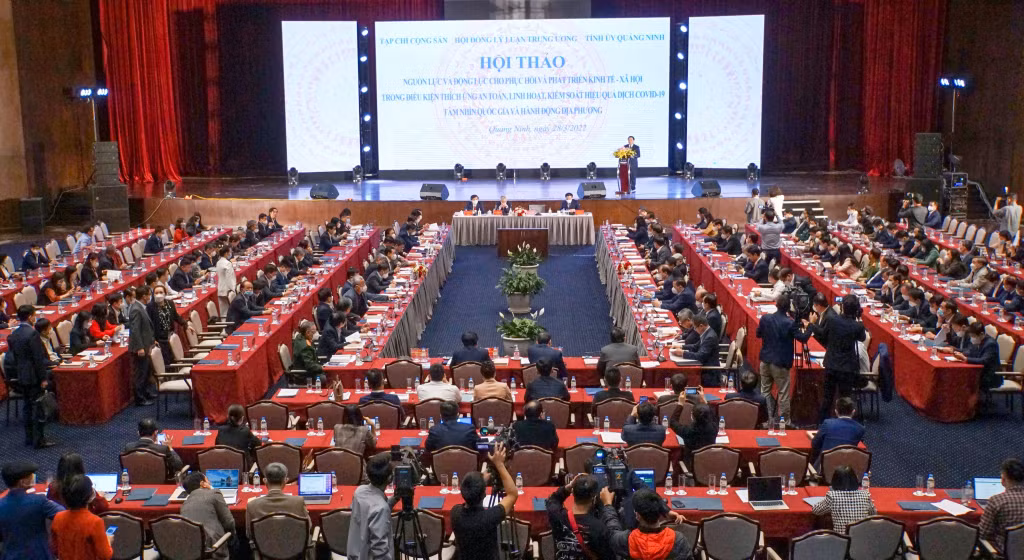 Quang cảnh hội thảo khoa học cấp quốc gia.