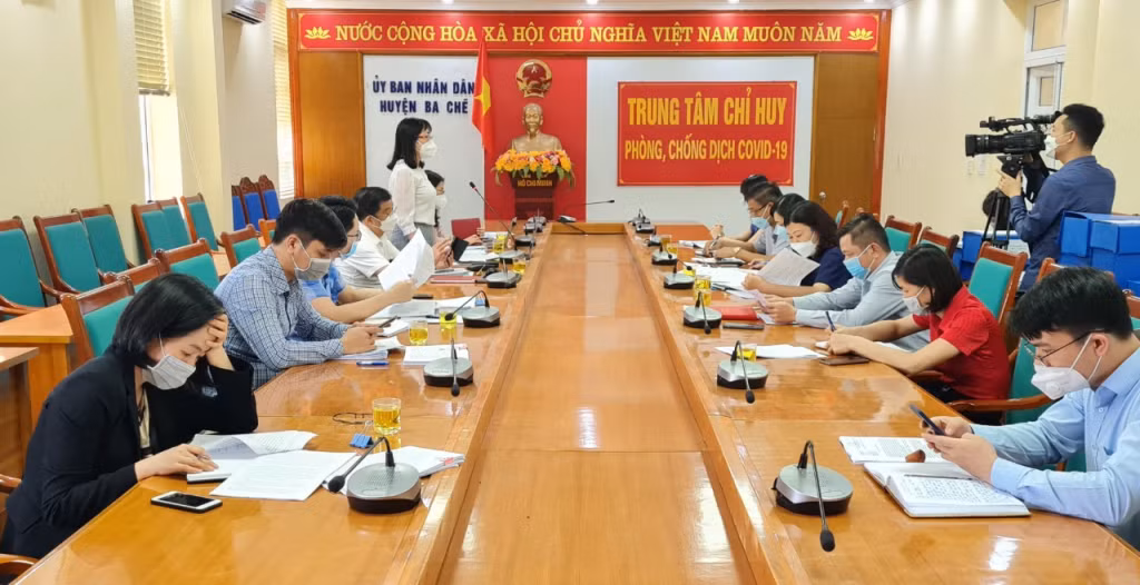 Quang cảnh buổi giám sát.