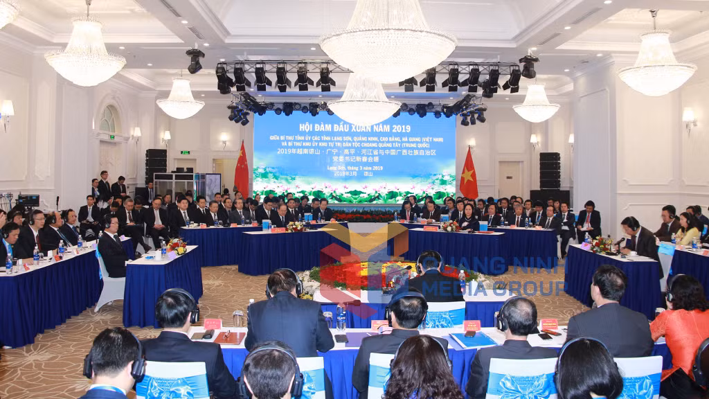 Toàn cảnh Chương trình hội đàm gặp gỡ đầu xuân năm 2019 (3-2019). Ảnh: Mạnh Trường