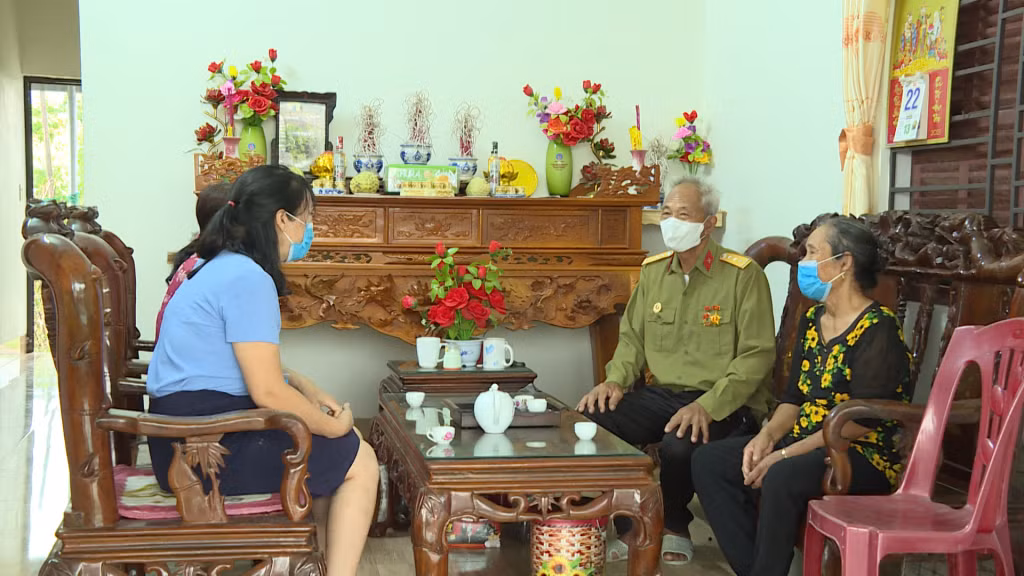 Ngôi nhà của hộ ông Nguyễn Tiến Giang (xã Hạ Long, huyện Vân Đồn) được hỗ trợ xây mới, hoàn thành đầu năm 2021.