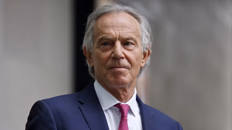 Cựu Thủ tướng Anh Tony Blair. Ảnh: AFP