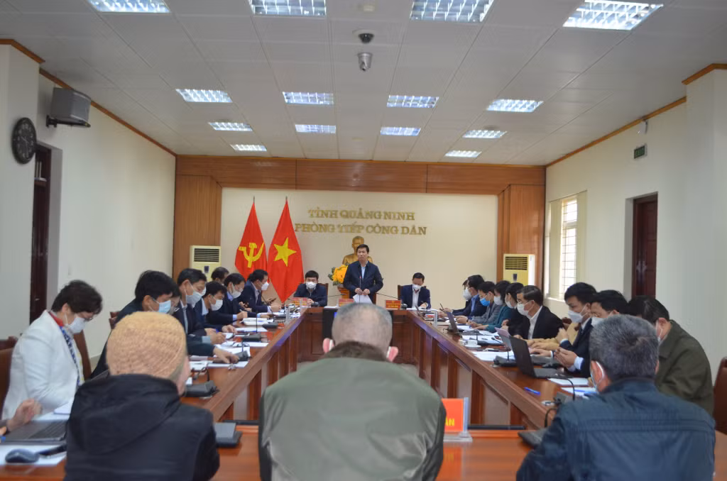UBND tỉnh tiếp công dân định kỳ tháng 2/2022. Ảnh: Thanh Hoa