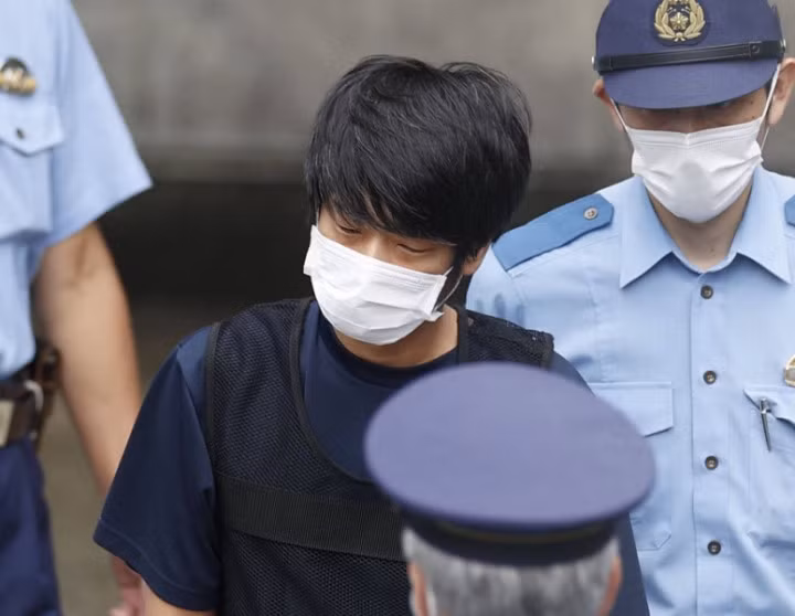 Nghi phạm Tetsuya Yamagami. (Ảnh: Kyodo News)