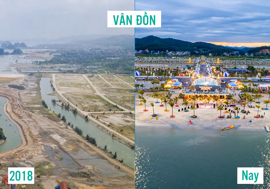 Sự xuất hiện của Khu đô thị Phương Đông đã làm thay đổi diện mạo của Vân Đồn