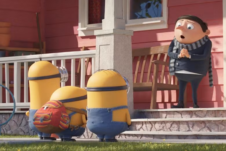 Các rạp chiếu phim Bắc Mỹ cuối tuần qua đón chào sự trở lại của “binh đoàn” Minions đáng yêu, hài hước. Ảnh: screendaily.com
