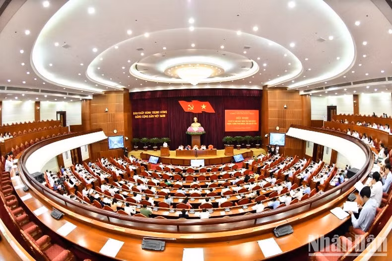 Quang cảnh hội nghị. (Ảnh: Đăng Khoa)